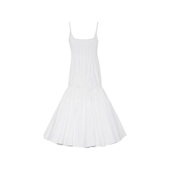 Jacquemus 'Agave' White Cotton Dress Size FR 34/US 2 - Picture 1 of 9